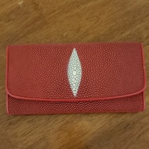 EUC Genuine Stingray checkbook wallet